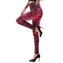 2019 mujeres nueva moda clásica Leggings elásticos delgados Sexy imitación Jean Skinny Pantalones Jeggings delgados gran tamaño fondos gran venta 2024 - compra barato