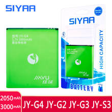 SIYAA телефон JY-G4 JY-G2 JY-G3 JY-S3 Батарея для Jiayu JY-G4 G4 G3 G3S G3C G3T JY-G2 JY-S3 S3 JY G2 JY G4 JY G3 Batteria 2024 - купить недорого