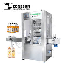 ZONESUN Automatic Magnetic Pump 6 Diving Nozzles E-juice Perfume Liquid Filling Machine Water Bottle Filler With Dust Cover 2024 - buy cheap