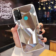 Funda de diamante 3D con espejo de moda para Huawei Y5P, Y6P, Y7P, Y6S, P30, P40 Lite, E Pro, Nova, 7i, Honor, 9A, 9S, 9C, 9X, 8A Pro, 8S, Prime, 8X, 8C 2024 - compra barato