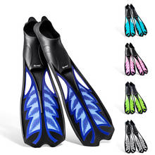 Men Women Colorful Fins Adult Non-slip Diving Fins Professional Training Snorkeling Fins High Toughness New Diving Equipment 2024 - buy cheap