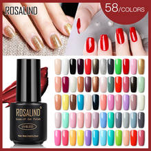 ROSALIND uña Gel polaco 7ml híbrido barniz para arte de uñas Semi permanente esmalte de uñas de Gel UV conjunto para manicura capa superior para Base Primer 2024 - compra barato