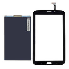 Display lcd para smartphone, tela de alta qualidade, sensível ao toque, para samsung galaxy tab 4 7.0, t231, t230 2024 - compre barato