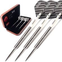 New CUESOUL 3pcs/set 14.5cm 24g Professional Steel Tip Darts Super Slim 98% Tungsten Steel Tip Darts Set 2024 - compra barato