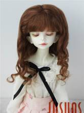 JD162 1/6 1/4 YOSD MSD романтические парики из мохера для кукол, размер 6-7 дюймов 7-8 дюймов, парики BJD BB, аксессуары для кукол 2024 - купить недорого
