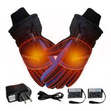 Electric Heated Gloves USB Hand Warmer Charging Heating Finger Heating Safety Constant Temperature Skiing Cycling Warm Gloves 2024 - buy cheap