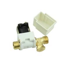 Válvula solenóide elétrica 1/2 ", para ar da água, n/c, fechado normalmente, dc 12v, novo
