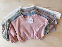 Conjunto de roupas infantis de algodão para meninas e meninos, 2 peças, blusas casuais para crianças pequenas + calças, novo outono 2024 - compre barato
