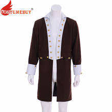 Cosplay jaqueta imperial de halteres 18 do século, uniforme militar, jaqueta traseira, musical, halton, alexa, médio, casaco l921 2024 - compre barato