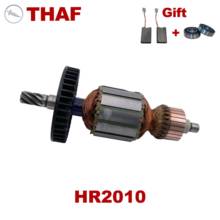 Conjunto de rolamentos e escova de carbono para substituição, 220v-240v, armazenamento, rotor, âncora, makita rotativo, martelo hr2010 2024 - compre barato