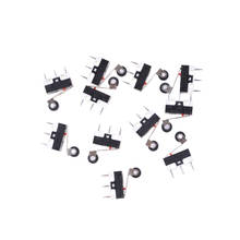 10Pcs/lot New Limit Switch Push Button Switch 1A 125V AC Mouse Switch 3Pins Micro Switches Wholesale 2024 - buy cheap