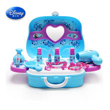 Disney girls  princess  frozen Dressing makeup toy set kids  Cartoon Minnie Mickey  dressing table toys Beauty Fashion Toys 2024 - buy cheap