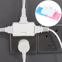 1 Piece Of Rotatable Socket Converter One In Three 180 Degree Extension Plug Multi Plug Mini Slim Wireless Outlet Adapter 2024 - buy cheap