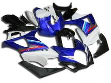 Injection mold Fairing kit for GSXR1000 2007 2008 GSX-R1000 GSXR1000 K7 07 08 ABS White blue Fairings set+gifts 2024 - buy cheap