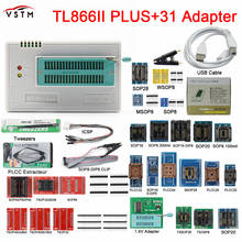 2021 новый оригинальный TL866II Plus с 31 адаптером TL866 USB Универсальный программатор 24 93 25 mcu EPROM лучше, чем TL866 cs/TL866A 2024 - купить недорого