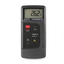 Termómetro termopar Digital DM6801A Mini tipo K, medidor de temperatura de mano, probador, sonda de Sensor tipo K-40 ~ 250 ℃ 2024 - compra barato