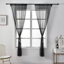 PEurope Modern Window Treatments Drapes Curtain Kitchen Room for Blinds Bedroom Curtains Voile Tulle Sheer P Living 2024 - buy cheap