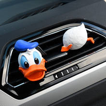 Cute Duck Car Vent Clip Air Freshener for Women and Men Car Interior Accessories Hanging Car Vent Decor Without Essential Oil 2024 - buy cheap
