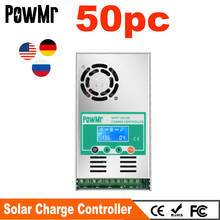 PowMr 50 Pieces MPPT 60A Solar Charge Controllers 12V 24V 36V 48V Auto For Max 190VDC Solar Panel Input Wholesale Reseller New 2024 - buy cheap