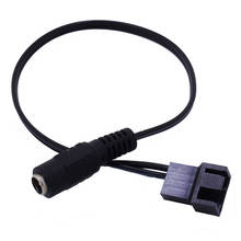 4 Pin Computer PC Fan Power Cable Connector Adapter 12V 30cm Connect DC 5521 to 4Pin Adapter Cables 2024 - buy cheap