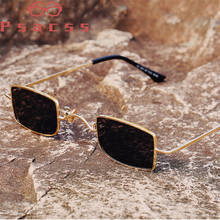 Psacss quadrado anti-azul fora óculos de sol das mulheres dos homens armação de metal do vintage marca designer óculos de sol para a condução óculos de pesca uv400 2024 - compre barato
