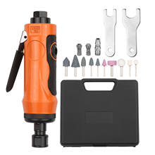 Mini Air Straight Die Grinder Set 20000RPM Pneumatic Air Polishing Rotary Tool Kit Equipped with Abrasive Stone Collets Wrenches 2024 - buy cheap