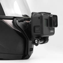Full Face Helmet Chin Mount Holder for GoPro Hero 8 7 5 SJCAM Motorcycle Helmet Chin Stand Camera Accessories for Go Pro Hero 9 2024 - buy cheap
