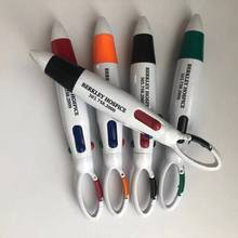 Bolígrafo de tinta de 4 colores para hotel, bolígrafo ancho de marca, logotipo personalizado, nombre de empresa, 1000 Uds., gran oferta 2024 - compra barato
