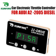 KUNFINE Автомобильный электронный контроллер дроссельной заслонки гоночный ускоритель мощный усилитель для AUDI A2 -2005 тюнинг части 11 привод 2024 - купить недорого