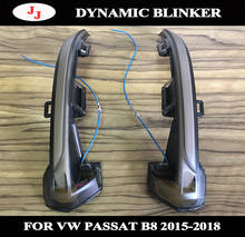 Dynamic Turn Signal Light For VW Passat B8 GT 2015-2018 Arteon 2017 2018 Car Side Wing Rearview Mirror Blinker Indicator LED 2024 - buy cheap
