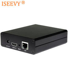 ISEEVY-codificador de vídeo H.265 H.264 Mini, HDMI, IPTV, transmisión en vivo, RTMP, RTMPS, RTSP, UDP, HTTP, Facebook, Youtube, Wowza 2024 - compra barato