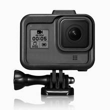 Housing Frame for GoPro Hero 8 Black Protective Shell Cage Mount Accessories for Go Pro Hero 8 with Quick Pull Movable Socket 2024 - compre barato