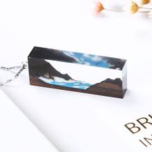 Resin Epoxy Art Craft Sandalwood Natural Unfinished Wood Pendant Jewelry Making 2024 - buy cheap