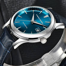 Pagani design-relógio de pulso mecânico masculino, novo, luxuoso, à prova d'água, couro, casual, negócios, 2021 2024 - compre barato
