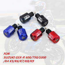 Empuñaduras de manillar para motocicleta, tapones del manillar de 7/8 pulgadas y 22MM para SUZUKI GSX-R, 600, 750, 1000, K4, K5, K6, K7, K8 y K9 2024 - compra barato