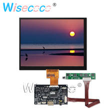 HJ080IA-01E 8 inch IPS monitor display   LCD TFT resolution 1024*768  with 40 pin LVDS control driver board for tablet 2024 - купить недорого