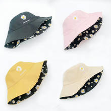 Sombreros de cubo para mujer de estilo coreano, gorros para el sol con  bordado exquisito, sombrero plegable para el sol, sombrero de pescador,  gorras