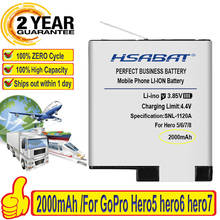 Batería de AHDBT-501 de 100% mAh para GoPro Hero 7, hero 6, hero 5, Hero6, Hero7, herramientas gratuitas, 2000 2024 - compra barato