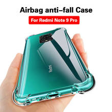 Airbag Protective Soft Case For Xiaomi Redmi 9A 9C 10X 4G K20 K30 5G 8A 7A 6A Pro Redmi Note 9 Pro 9S 8 7 6 Clear Silicone Cover 2024 - buy cheap