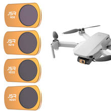 Аксессуары для камеры дрона для DJI Mavic, защитный Мини-фильтр для объектива ND8 + ND16 + ND16 + ND32, набор фильтров нейтральной плотности для Mavic Mini 2024 - купить недорого