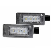 SUNKIA-Lámpara LED para matrícula de coche, Chip Canbus integrado de alta potencia, para Peugeot 207/208/308/Citroen C5, gran oferta 2024 - compra barato