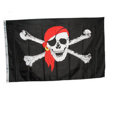 Bandeira do pirata 3x5 ft calico bandeira do dia das bruxas jolly roger crânio bandeira de poliéster crânio jolly roger bandeiras pirata alta qualidade 2024 - compre barato