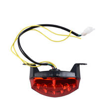 LED Red Motorcycle Tail Light with yellow Turn Signals Light For Ktm DUKE 125 200 250 390 2024 - buy cheap