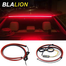 LED Car Warning Signal Brake Light Flow Rear Tail Stop lamp Universal LED Strips 90cm Interior Strip Brake Light Car Accessories 2024 - buy cheap