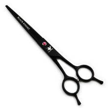 7 Inch Hairdressing Scissors Professional Barber Salon Hair Cutting Scissors Pet Shears with Case for Dogs Black Style 2024 - buy cheap