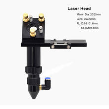 CO2 Laser Head Reflect Mirror Focus Lens Integrative Mount Holder for DIY Laser Engraver Cutter 2024 - buy cheap