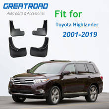 Guardabarros de coche para Toyota Highlander Kluger, guardabarros delanteros y traseros, 2011, 2012, 2013 2024 - compra barato