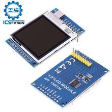 Módulo de pantalla transflectora, pantalla LCD TFT de 3,3 pulgadas, 65K, 1,6x130 píxeles, puerto serie SPI, diseño DIY, DC 130 V/5V 2024 - compra barato