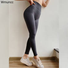 Sports Leggings Women Fitness Seamless Energy Workout Running Gymwear High Waist Tummy Control Yoga Pant Sexy Lifting Hip Solid 2024 - buy cheap