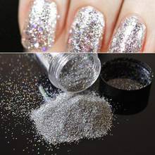 10g Fine Glitter Dust Powder Holographic Iridescent Metallic Body Nail Art Craft Nail Art Easy to apply artificial nails apply 2024 - buy cheap